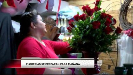 Florerías hacen su "agosto" en febrero