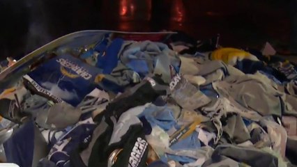 Fanático de los Chargers indignados por la decisión