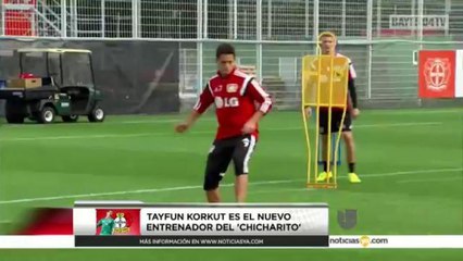 VIDEO: 'Chicharito' tiene nuevo entrenador en el Leverkusen