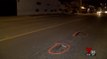 Vecinos pintan los baches para prevenir a automovilistas de Tijuana