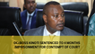 DCI boss Kinoti sentenced to 4 months imprisonment for contempt of court