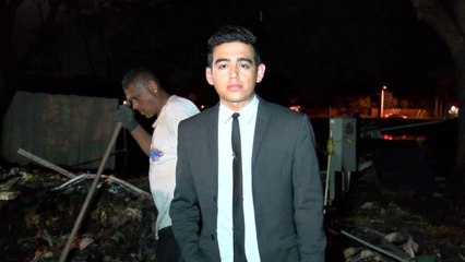 Familia Puertorriqueña en la calle tras perder su hogar en un fuego R