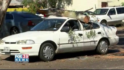 Unexpected Rain Storm Hits Laredo Sunday Night