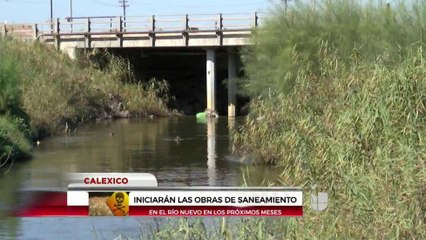 Iniciarán obras de restauración y saneamiento del Río Nuevo
