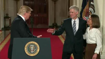 Archivo: Gorsuch es nominado a la Corte Suprema
