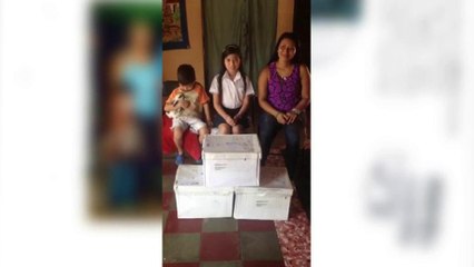 Policía de Hyattsville cumple los deseos de niña salvadoreña