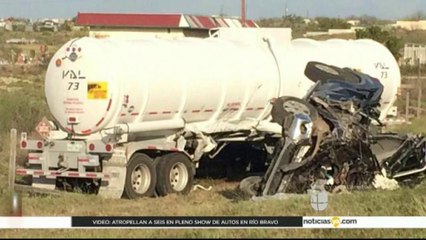 Mueren dos personas en accidente vial