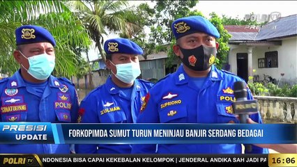 PRESISI Update 16.00 WIB : Banjir Melanda 5 Desa di Serdang Bedagai, Sumatera Utara