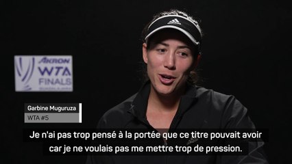 Masters - Muguruza : "Un rêve qui devient réalité"