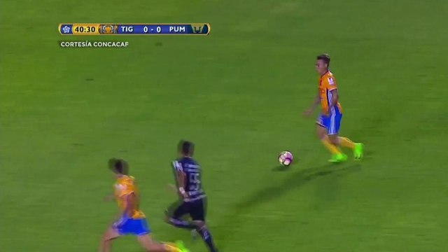 VIDEO: Eduardo Vargas se estrenó con Tigres