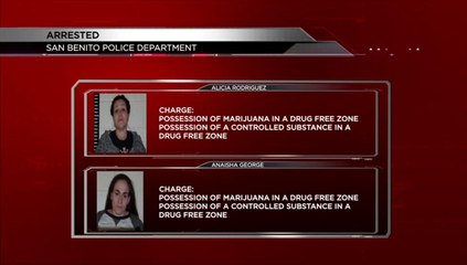 Two San Benito Women Arrested On Drug Charges