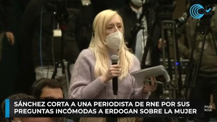 Sánchez corta a una periodista de RNE por hacer preguntas incómodas a Endorgan