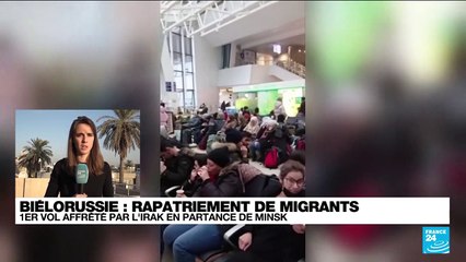 Crise migratoire : un premier vol affrété par l'Irak en partance de Minsk