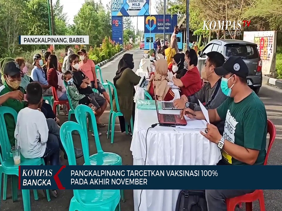 Pangkalpinang Targetkan Vaksinasi 100% Pada Akhir November