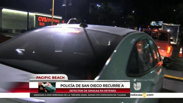 San Diego estrena detectores de consumo de drogas en conductores