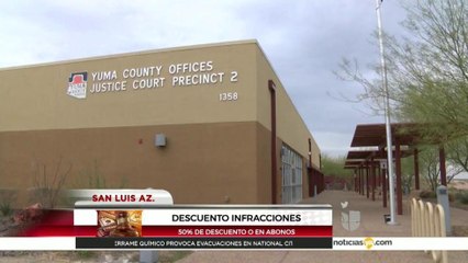 Descuentos en infracciones en el condado de Yuma