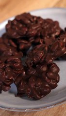 Cluster de cacahuètes au chocolat
