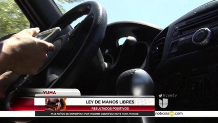 Ley de manos libres con resultados positivos