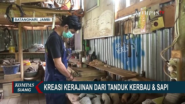 Kerajinan Tanduk Kerbau dan Sapi Memiliki Nilai Ekonomis yang Tinggi