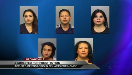 Prostitution Sting yields 5 arrests