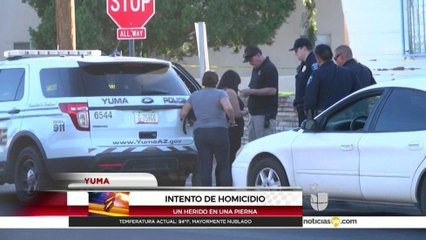 Sin detenidos en intento de homicidio en Yuma