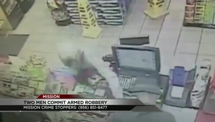 2 Armed Robbers Hold Up Gas Station