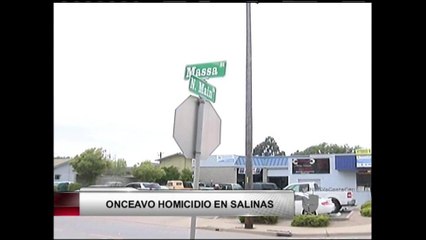 VIDEO: Se registra el décimo primero homicidio en Salinas