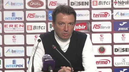 Şenol Fidan: "Ligin sonunda play-off'un içinde olmak istiyoruz"