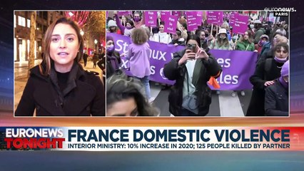 Protesters demand more is done to stop violence against French women