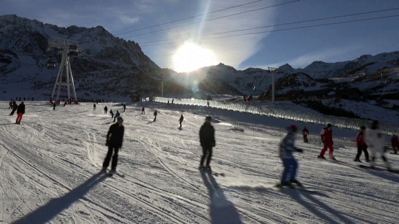 Skisaison beginnt in den französischen Pyrenäen