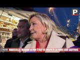 Marseille : Marine Le Pen était en visite sur la foire aux santons