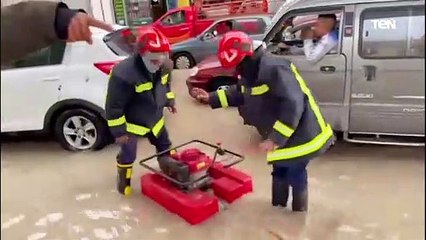 جهود أجهزة وزارة الداخلية فى مواجهة ظروف الطقس السئ