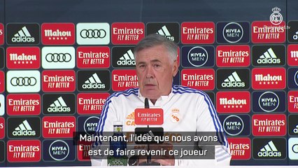 14e j. - Ancelotti donne des nouvelles de Bale et Hazard, encore absents ce week-end