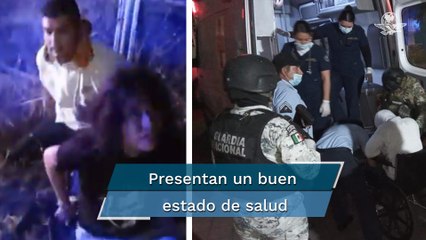 Así rescataron a los dos marinos secuestrados por el CJNG: él tenía golpes y ella estaba intacta