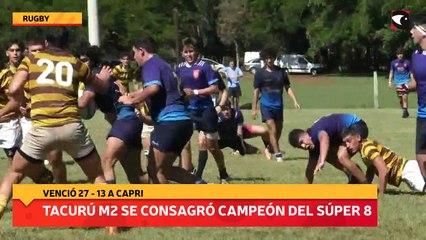 Tacurú m2 se consagró campeón del súper 8