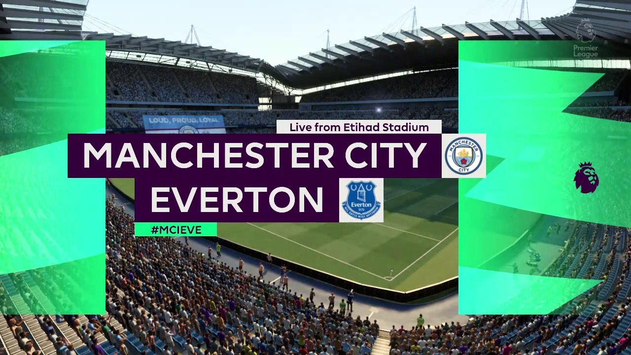 Man City vs Everton || Premier League - 21st November 2021 || Fifa 22