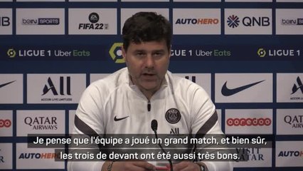 14e j. - Pochettino : “Un très bon match même si on aurait pu le tuer en première mi-temps"