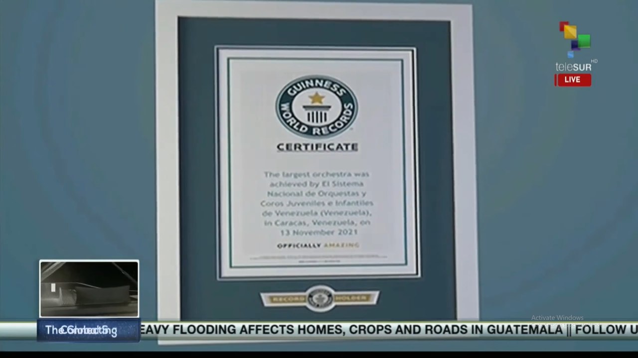 Venezuela's El Sistema wins the Guinnes World Record