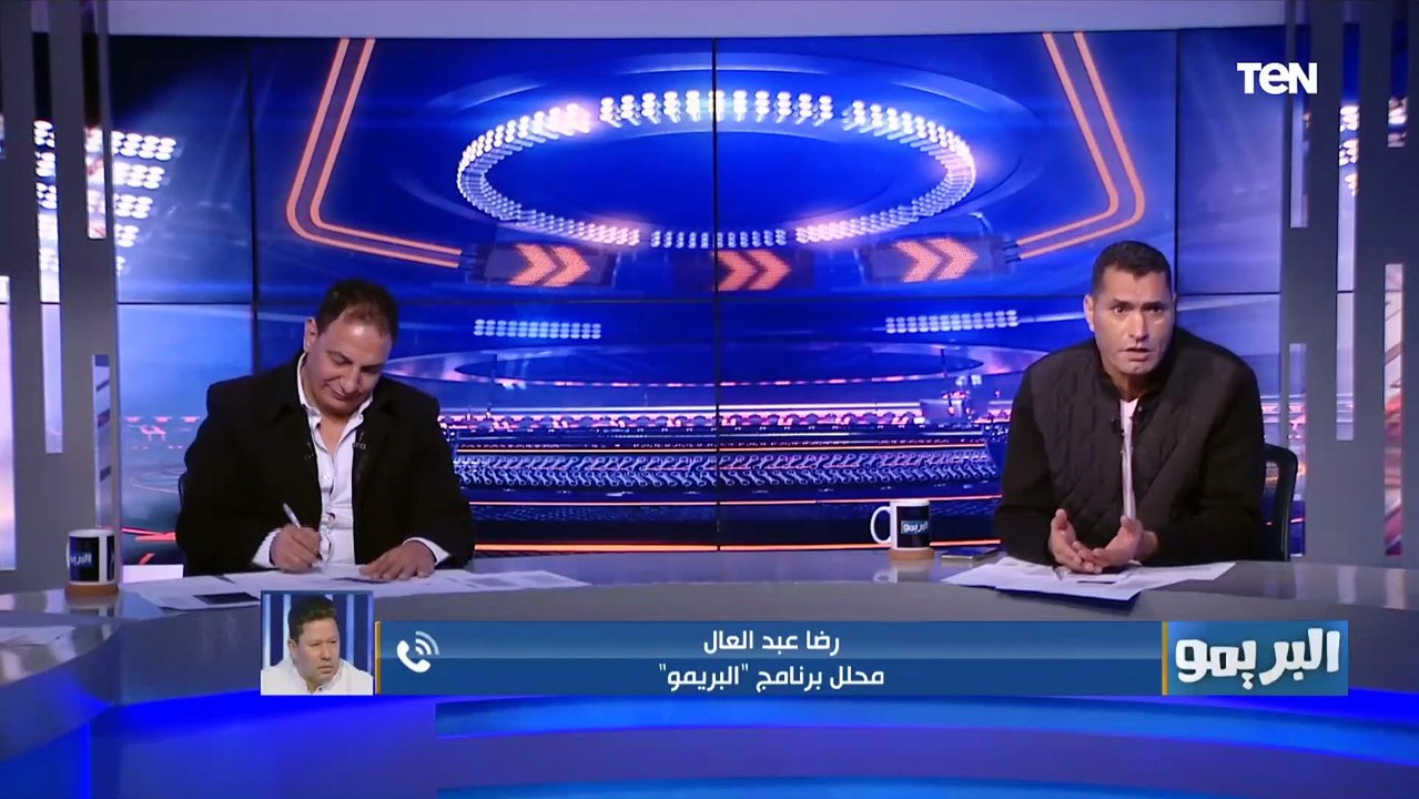نقاش بين رضا عبد العال وأبو الدهب بسبب كيروش "انت مشيت البدري وعايز تمشي كيروش والمدرب الجاي هتمشيه"