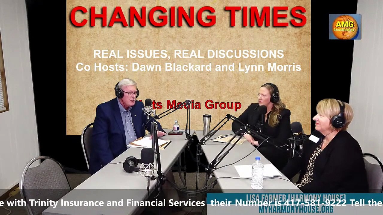 "Changing Times , Harmony House," guest Lisa Farmer hosts Dawn Blackard & Lynn Morris