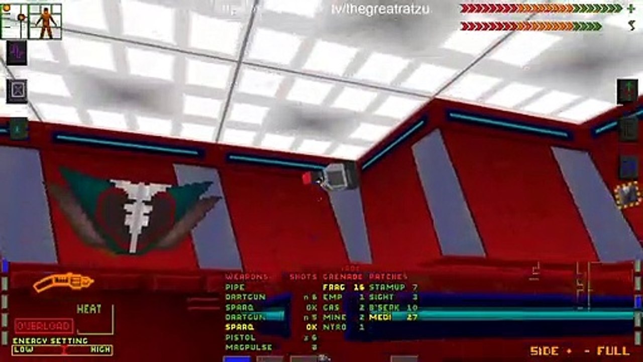 Chatzu Plays System Shock (1994) Episode 3 - Fight Retreat Repeat