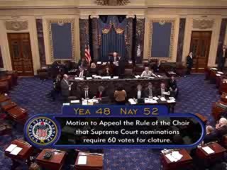 Republicanos imponen la opción nuclear