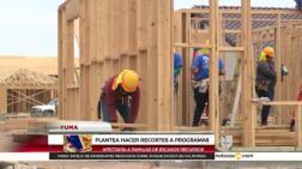 Plantean hacer recortes a programas para la vivienda