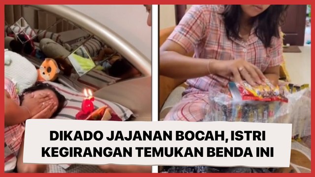 Dikado Jajanan Bocah Sama Suami, Istri Kegirangan Temukan Benda Berharga di Dalamnya