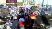 Out Of State Veterans Bike To Honor Local Veterans