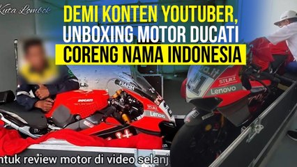 MGPA Minta Maaf soal Unboxing Motor Ducati WSBK