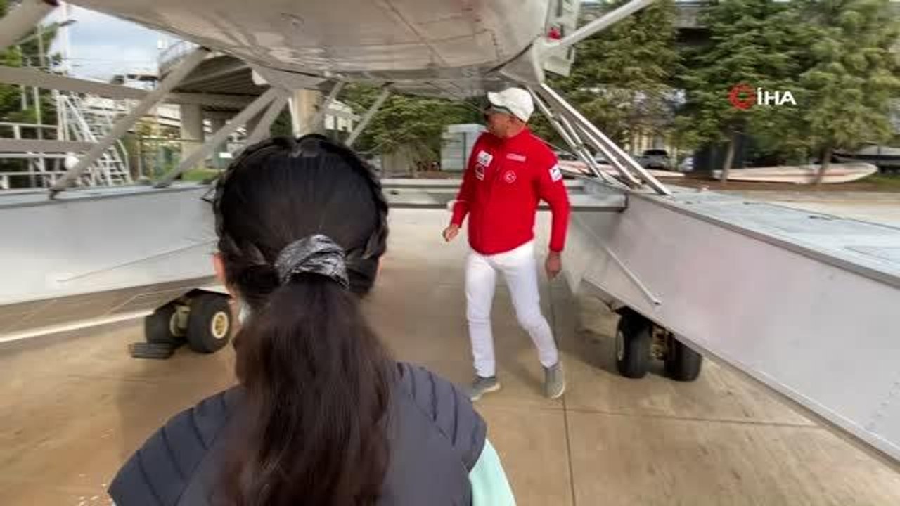 Son dakika haberi: Uçak kazasından yaralı olarak kurtulan Deniz Kayra'nın hayali gerçek oldu