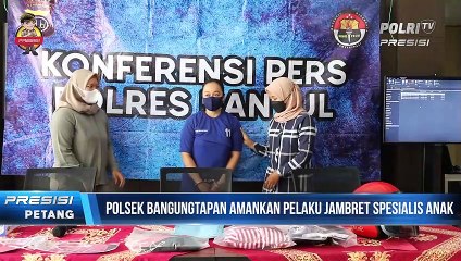 Ratu Jambret Spesialis Anak Berakhir di Tangan Polisi
