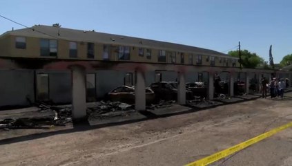 Arrest Made in Mercedes Blaze That Destroyed 13 Vehicles