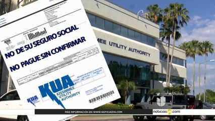 Alertan sobre estafa en nombre de servicios públicos en Kissimmee